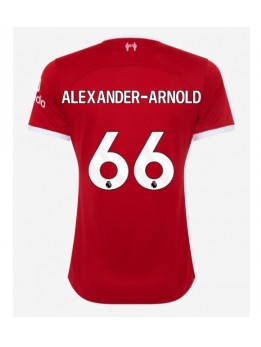 Ženski Nogometna dresi replika Liverpool Alexander-Arnold #66 Domači 2023-24 Kratek rokav